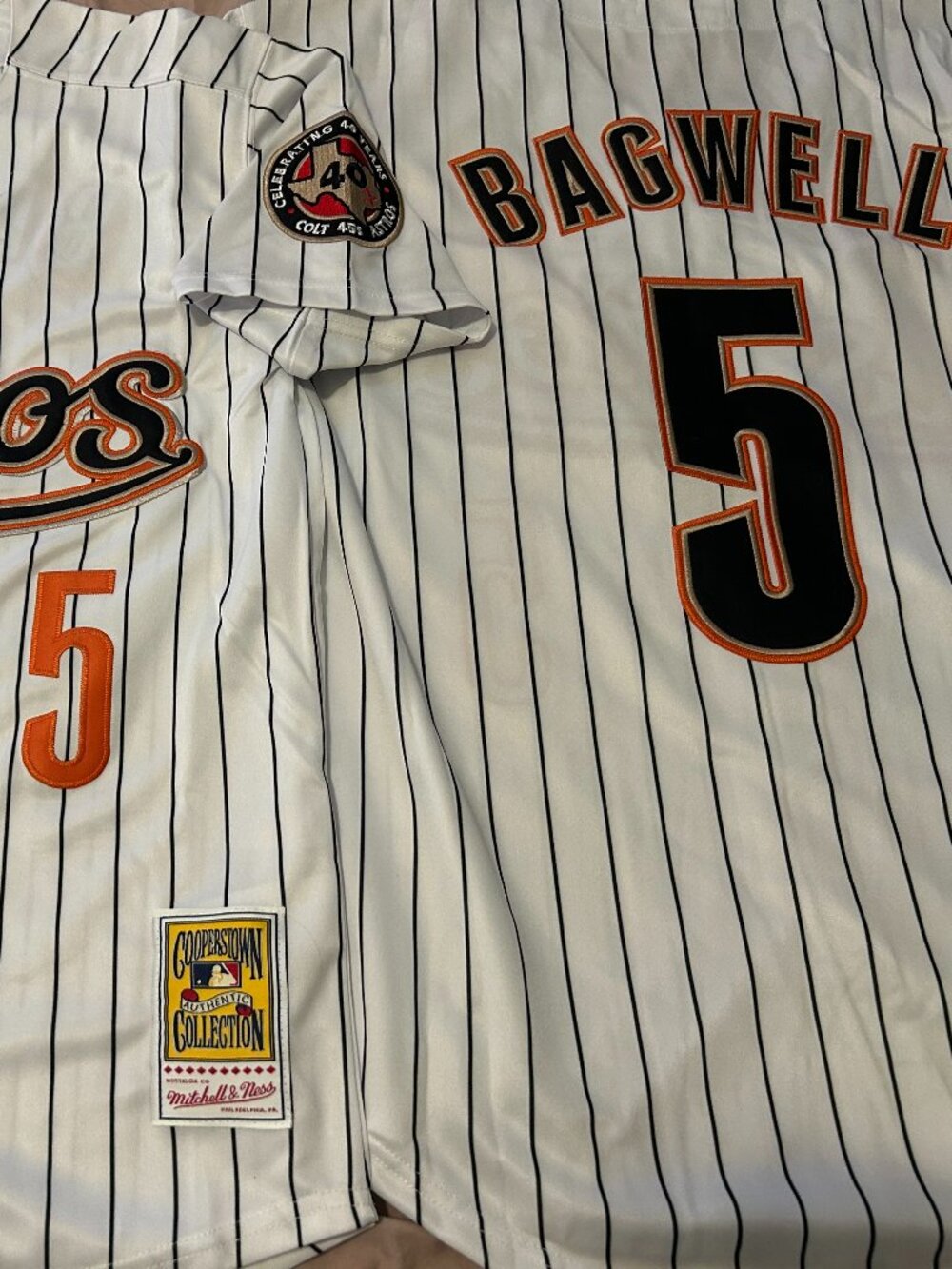 HOUSTON ASTROS JEFF BAGWELL Men's JERSEY M,L,XL,2X ,3XL NWT by Miichell and Ness